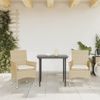 Vidaxl Sillones De Jardín Con Cojines 2 Uds Ratán Sintético Beige