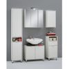 Fmd Armario De Baño Con Espejo Blanco 70x19x67,6 Cm