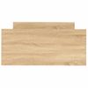 Vidaxl Estructura De Cama Madera Contrachapada Roble Sonoma 90x190 Cm Marrón