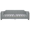 Vidaxl Sofá Cama Tela Gris Claro 80x200 Cm