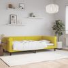 Vidaxl Sofá Cama Terciopelo Amarillo 100x200 Cm