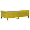 Vidaxl Sofá Cama Terciopelo Amarillo 100x200 Cm