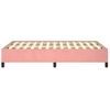 Vidaxl Estructura De Cama Terciopelo Rosa 120x190 Cm