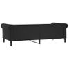 Vidaxl Sofá Cama Cuero Sintético Negro 90x200 Cm