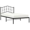 Vidaxl Estructura De Cama Con Cabecero Metal Negro 100x190 Cm