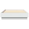 Vidaxl Estructura De Cama Con Luces Led Blanco 75x190 Cm