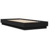 Vidaxl Estructura De Cama Con Luces Led Negro 100x200 Cm