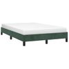 Vidaxl Estructura De Cama Terciopelo Verde 120x190 Cm