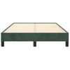 Vidaxl Estructura De Cama Terciopelo Verde 120x190 Cm