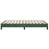 Vidaxl Estructura De Cama Terciopelo Verde 120x190 Cm