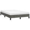 Vidaxl Estructura De Cama Terciopelo Gris Oscuro 120x190 Cm