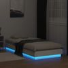 Vidaxl Estructura De Cama Con Luces Led Blanco 100x200 Cm