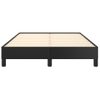 Vidaxl Estructura De Cama Cuero Sintético Negro 120x190 Cm