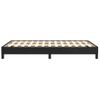 Vidaxl Estructura De Cama Cuero Sintético Negro 120x190 Cm