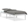 Vidaxl Estructura De Cama Metal Blanco 75x190 Cm