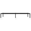 Vidaxl Estructura De Cama De Metal Negro 90x190 Cm