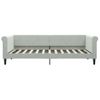 Vidaxl Sofá Cama Terciopelo Gris Claro 90x200 Cm