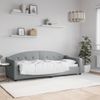 Vidaxl Sofá Cama Tela Gris Claro 80x200 Cm