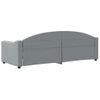 Vidaxl Sofá Cama Tela Gris Claro 80x200 Cm