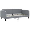 Vidaxl Sofá Cama Con Colchón Tela Gris Claro 90x200 Cm