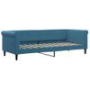 Vidaxl Sofá Cama Terciopelo Azul 80x200 Cm