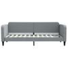 Vidaxl Sofá Cama Tela Gris Claro 80x200 Cm