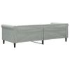 Vidaxl Sofá Cama Terciopelo Gris Claro 80x200 Cm