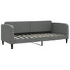 Vidaxl Sofá Cama Tela Gris Oscuro 80x200 Cm