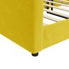 Vidaxl Sofá Cama Terciopelo Amarillo 80x200 Cm