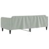 Vidaxl Sofá Cama Terciopelo Gris Claro 90x200 Cm