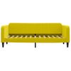 Vidaxl Sofá Cama Terciopelo Amarillo 80x200 Cm