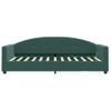 Vidaxl Sofá Cama Con Colchón Terciopelo Verde Oscuro 90x200 Cm