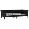 Vidaxl Sofá Cama Cuero Sintético Negro 90x190 Cm