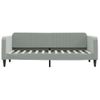 Vidaxl Sofá Cama Con Colchón Terciopelo Gris Claro 80x200 Cm