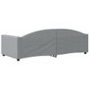 Vidaxl Sofá Cama Tela Gris Claro 90x200 Cm