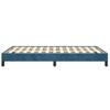 Vidaxl Estructura De Cama Terciopelo Azul Oscuro 120x190 Cm