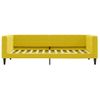 Vidaxl Sofá Cama Terciopelo Amarillo 90x200 Cm