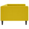 Vidaxl Sofá Cama Terciopelo Amarillo 90x200 Cm