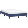 Vidaxl Estructura De Cama Tela Azul 120x190 Cm