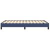 Vidaxl Estructura De Cama Tela Azul 120x190 Cm