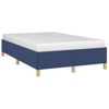 Vidaxl Estructura De Cama Tela Azul 120x190 Cm