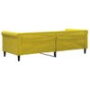 Vidaxl Sofá Cama Terciopelo Amarillo 80x200 Cm