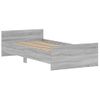 Vidaxl Estructura De Cama Madera De Ingeniería Gris Sonoma 100x200 Cm