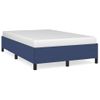 Vidaxl Estructura De Cama Tela Azul 120x190 Cm