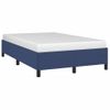 Vidaxl Estructura De Cama Tela Azul 120x190 Cm