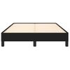 Vidaxl Estructura De Cama Tela Negro 120x190 Cm