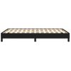 Vidaxl Estructura De Cama Tela Negro 120x190 Cm