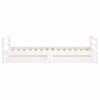 Vidaxl Estructura Cama Infantil Y Cajones Madera Pino Blanco 90x190 Cm