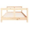 Vidaxl Estructura De Cama Para Niños Madera Maciza De Pino 80x200 Cm Marrón