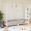 Vidaxl Estructura De Cama Para Niños Madera De Pino Blanco 80x200 Cm